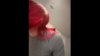 The seductive babe's luscious boobs were coated in scrumptious oil as she tantalized her lover with a sultry dance